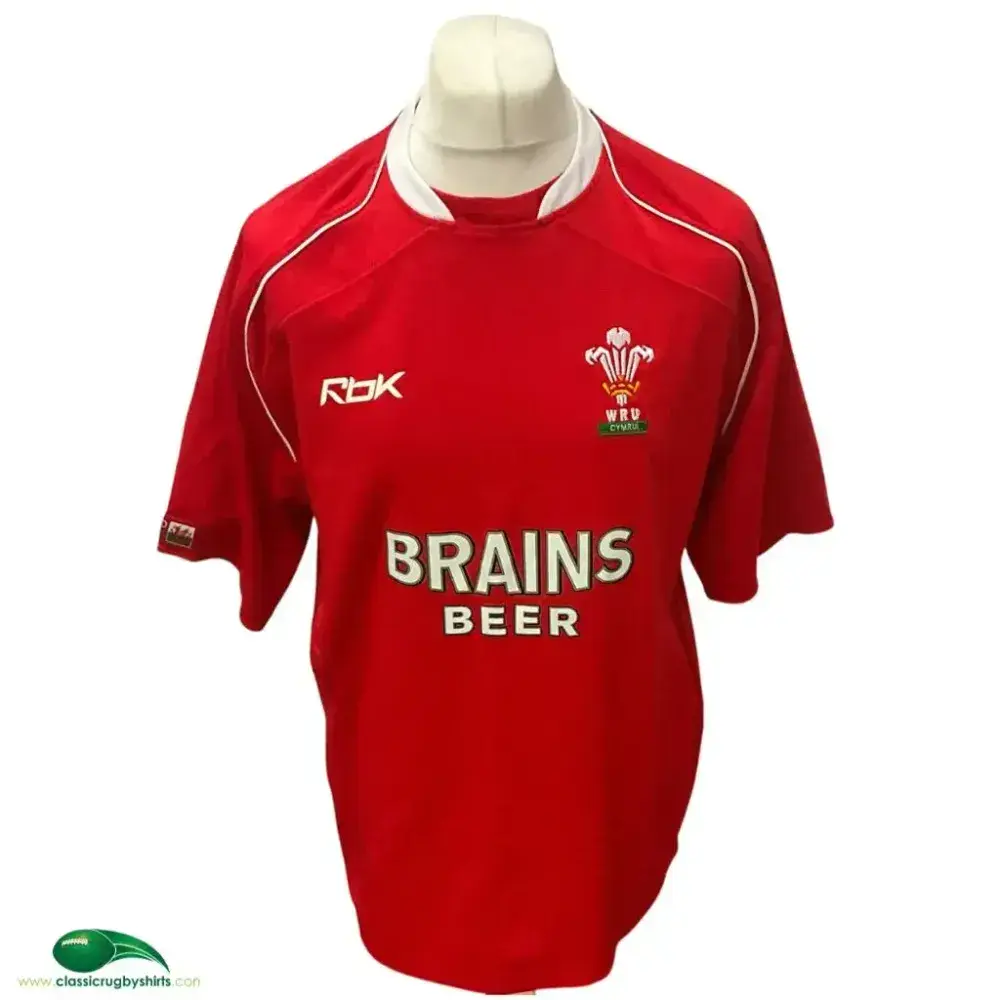 Wales Rugby Shirt 2007/08 - Reebok - Adults Large
