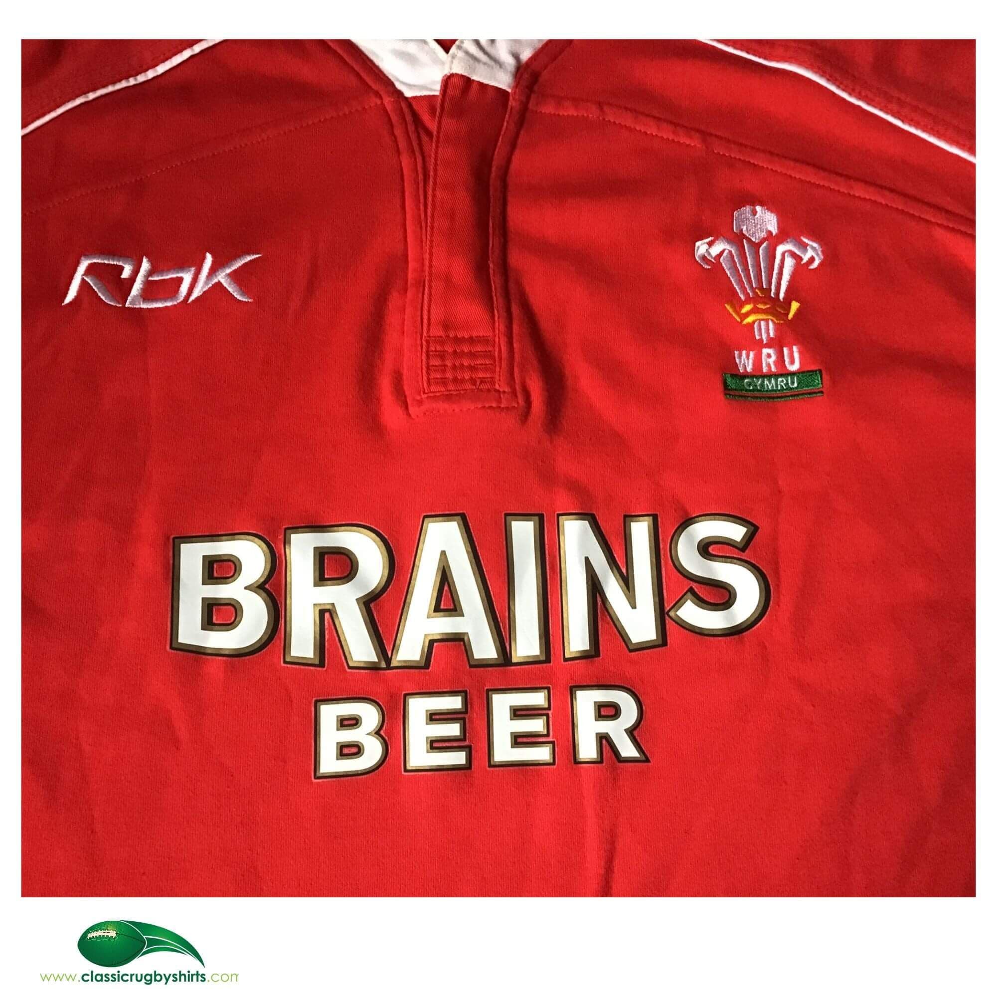 World Rugby Shirts | 2007 Wales Vintage Old Jerseys