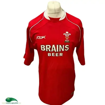 2007 2008 Wales Rugby Union Shirt Small