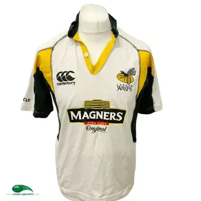 2007 2008 Wasps Rugby Union Away Shirt Small