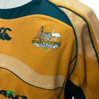 2007/09 Australia Rugby Shirt | Old Official Canterbury Jersey - Vintage Classic Rugby Shirts