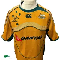 2007/09 Wallabies Rugby Shirt | Old Official Canterbury Jersey
