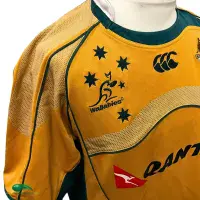 2007/09 Wallabies Rugby Shirt | Old Official Canterbury Jersey