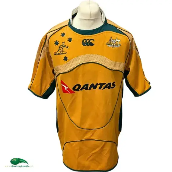 2007/09 Wallabies Rugby Shirt | Old Official Canterbury Jersey