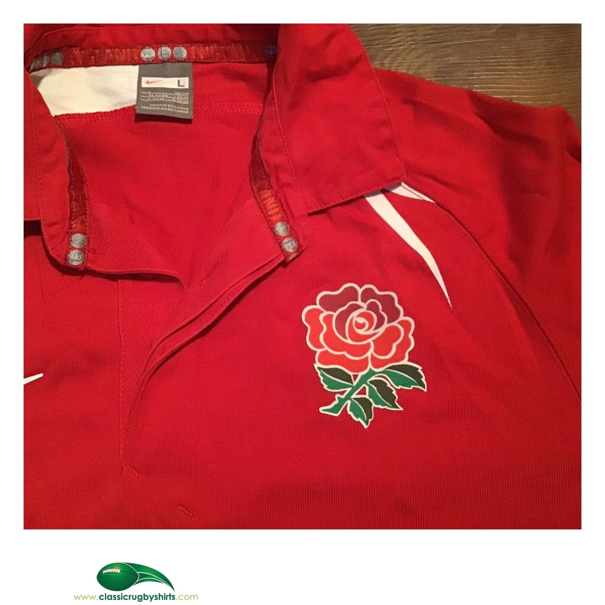 Maillot Angleterre vintage Coupe du Monde 2007 – Vintage