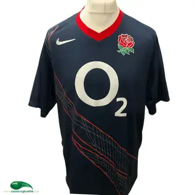 2007 2009 England Rugby Training Shirt XL
