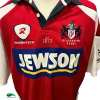 2007/09 Gloucester Rugby Shirt | Old Official Rugbytech Jersey