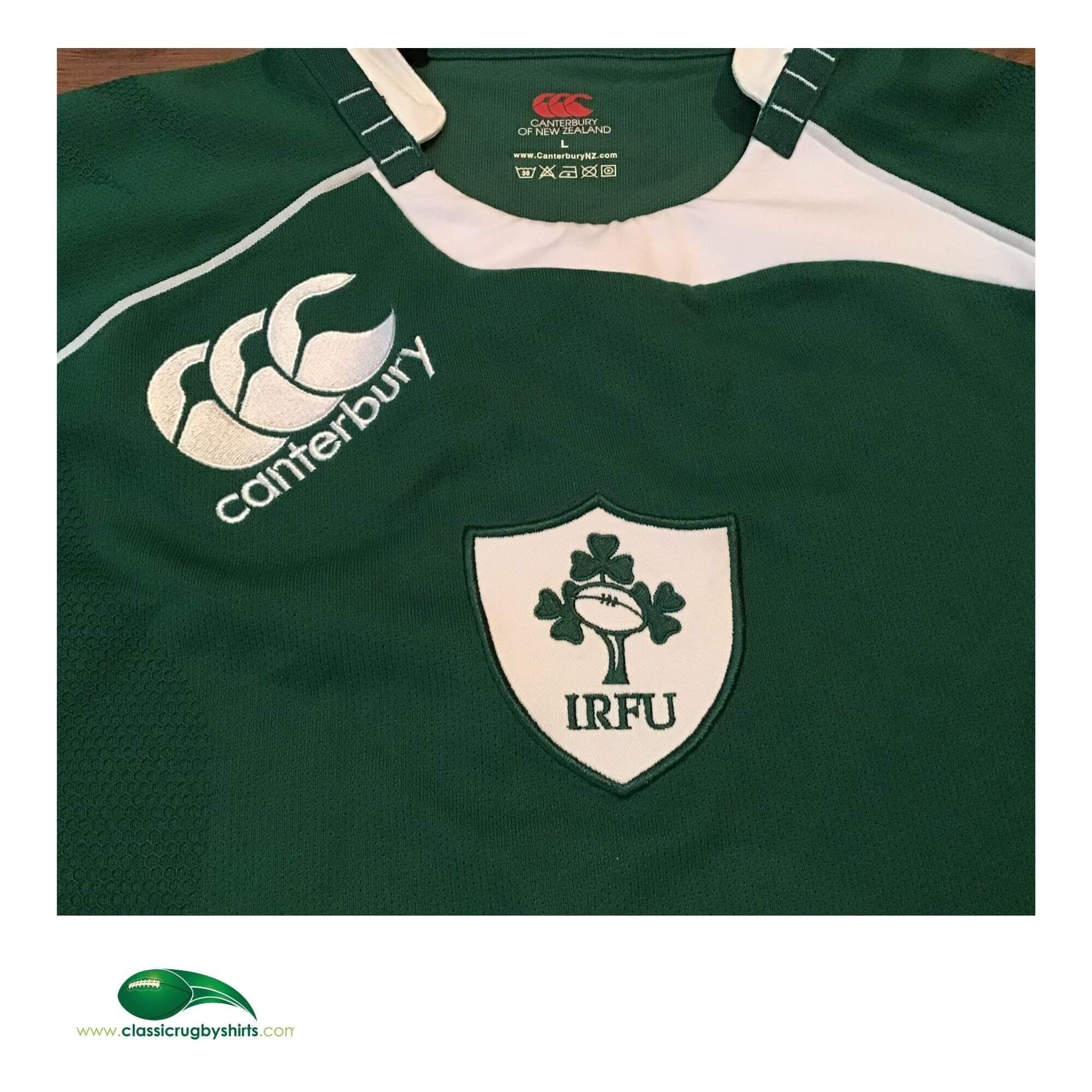 Maillot De Rugby Irlande Canterbury - Coupe Du Monde 2007/2008, Domicile, Taille 3XL - Occasion