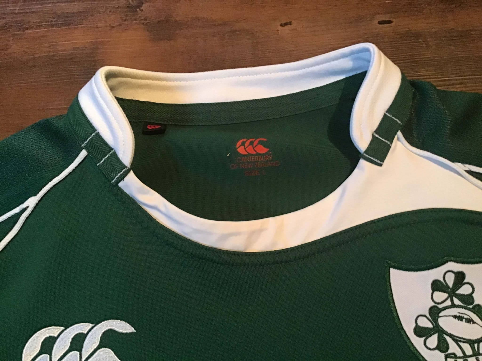 【美品！XL】2009〜10 Ireland L/s Rugby Shirt Classic Rugby Shirts | 2009 Ireland Old Vintage Retro Jersey