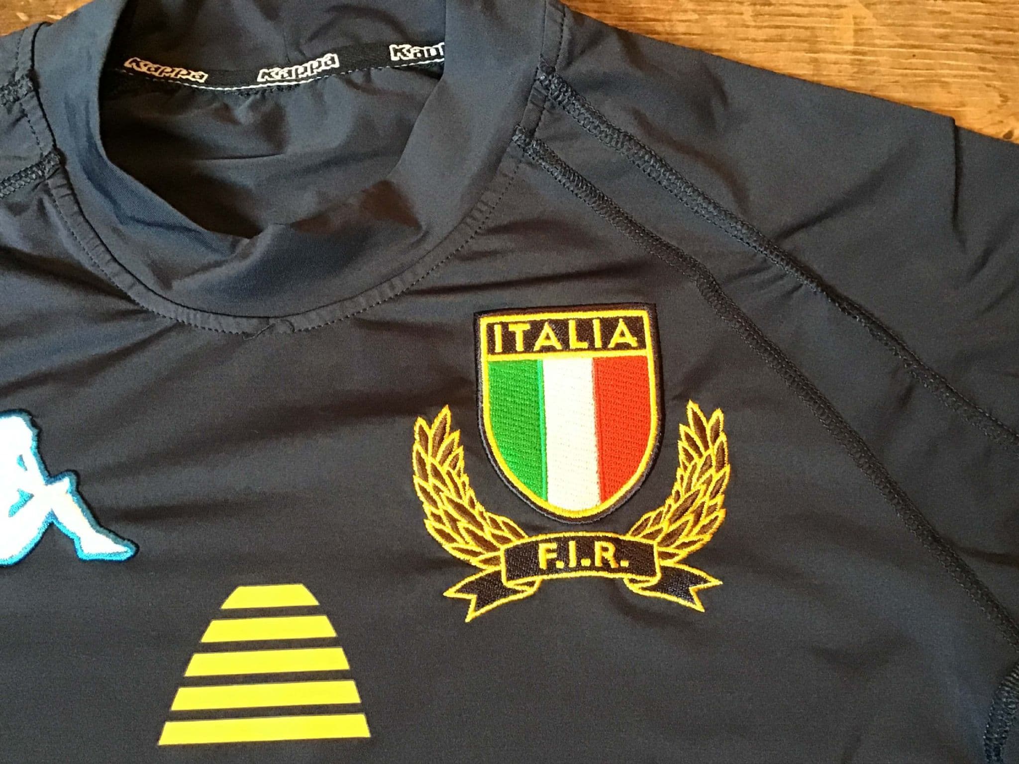Maillot Italie Rugby Union Kappa - Domicile 2007-2009 - Taille L Adulte - Très Bon état