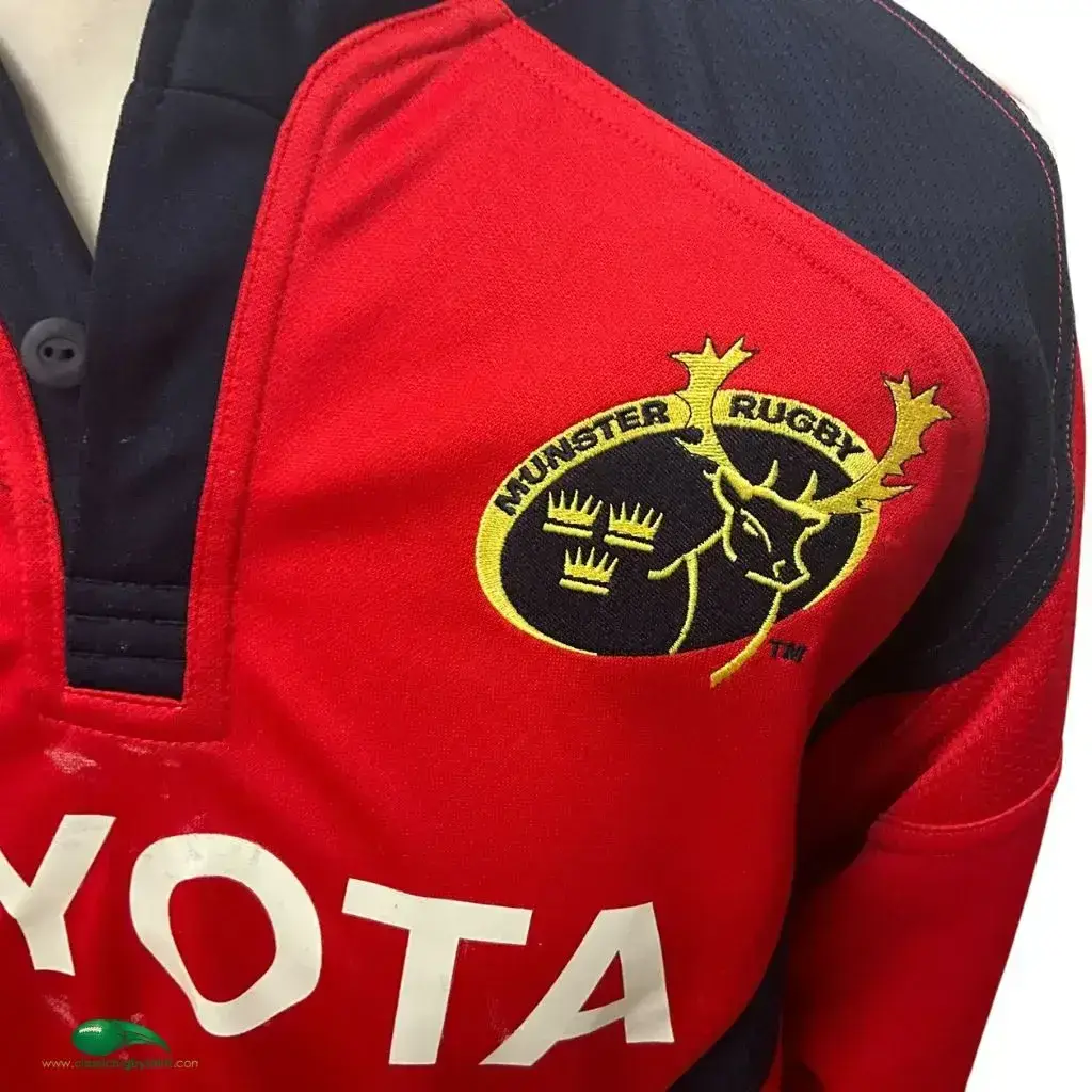 2007/09 Munster Rugby Shirt - Adidas - Adults Medium