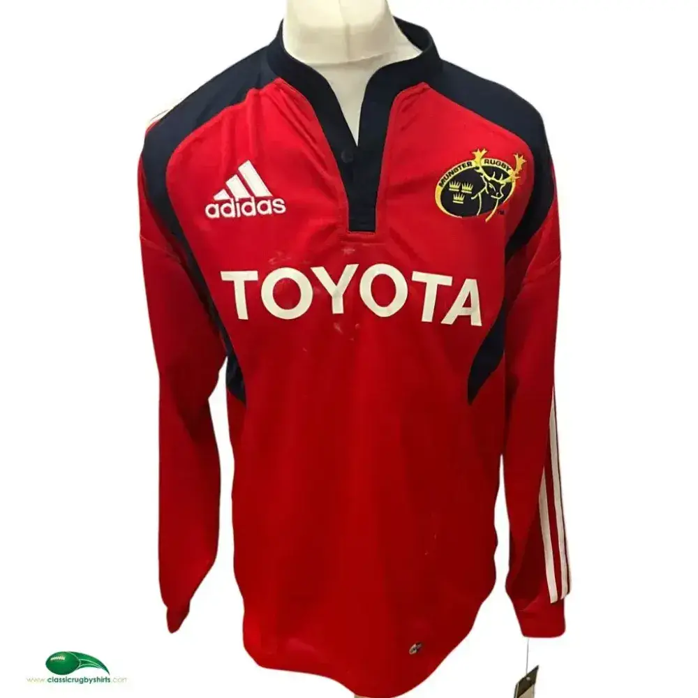 極美品 希少品Adidas MUNSTER RUGBY Jersey 09モデル 2007/09 Munster Rugby Shirt - Adidas - Adults Medium