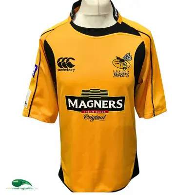 2007 2009 Wasps Rugby Union Shirt Adults Medium