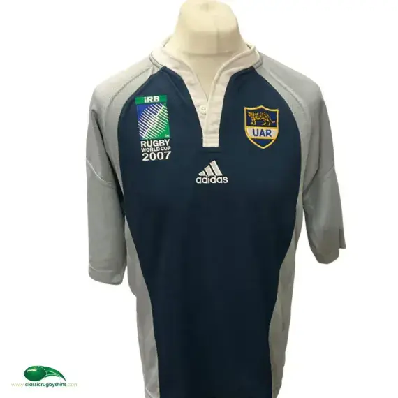 2007 Argentina Rugby Shirt | Old Official Adidas Jersey