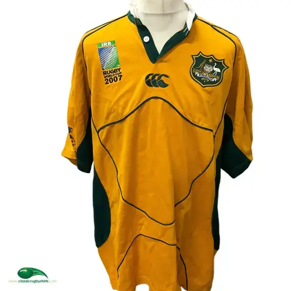 2007 Australia World Cup Old Rugby Shirts Vintage Jerseys