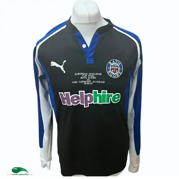 2007 Bath Rugby Shirt | old Official Puma Jersey