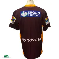 2007 Brisbane Broncos Rugby Shirt | Old Official Nike Jersey - Vintage Classic Rugby Shirts