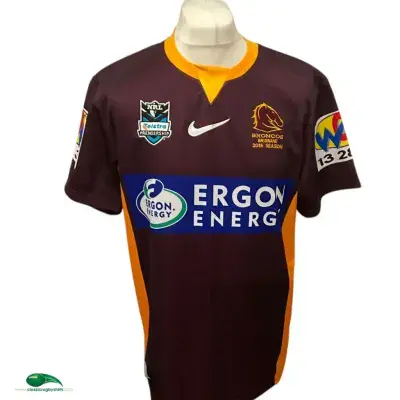 2007 Brisbane Broncos 20th Season Rugby League Shirt 2XL XL
