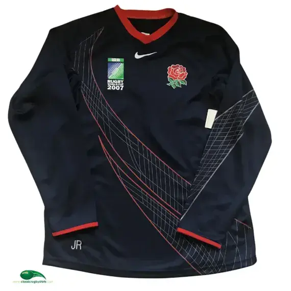 England Rugby Shirts | 2007 RWC Vintage Player Jerseys