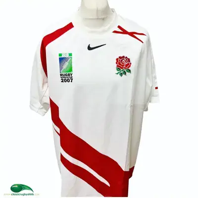 2007 England BNWT World Cup Rugby Shirt 2XL