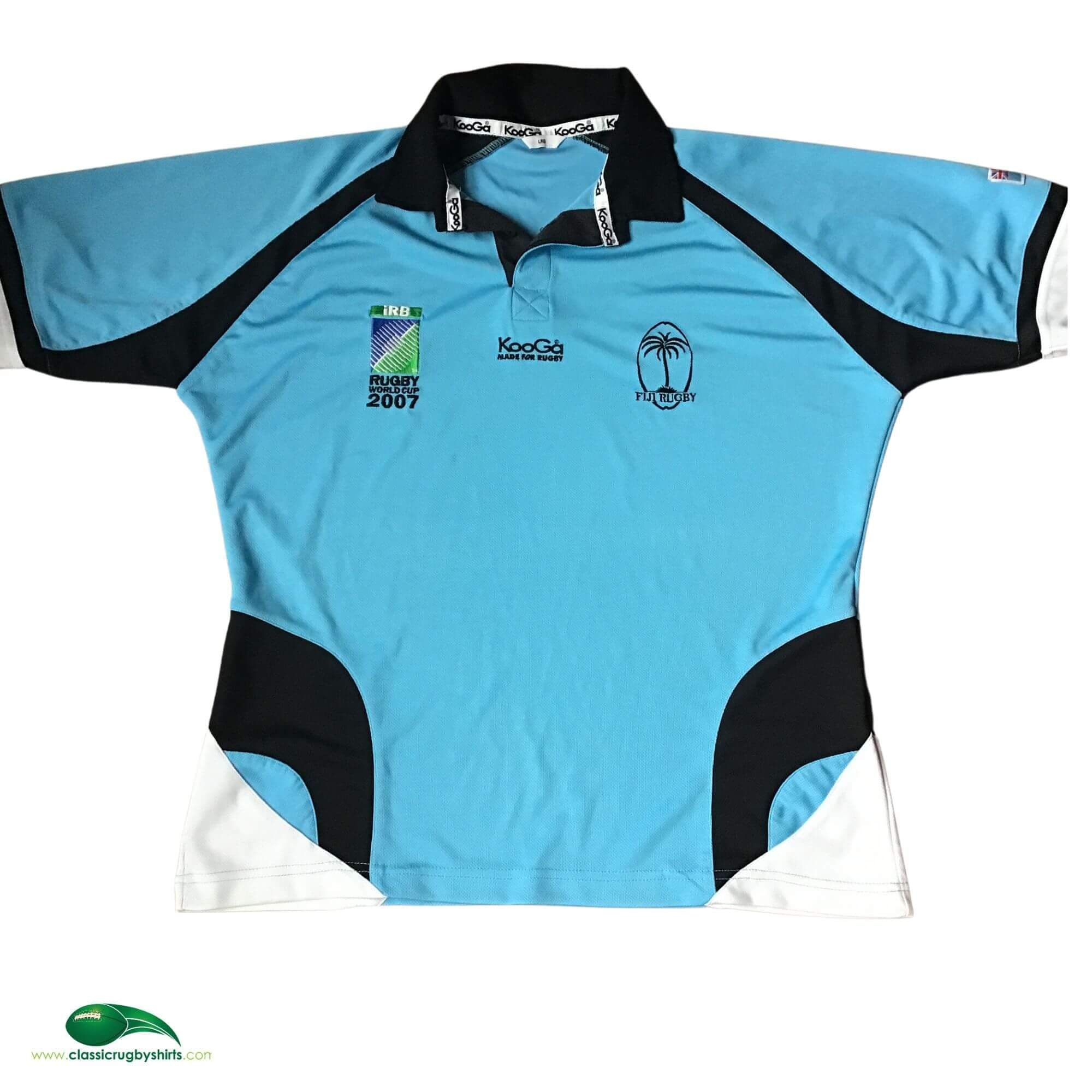 World Cup Rugby Shirts | 2007 Fiji RWC Vintage Old Jerseys