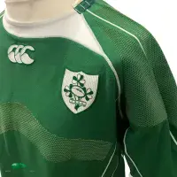 2007 Ireland RWC  Rugby Shirt | Old Official Canterbury jersey