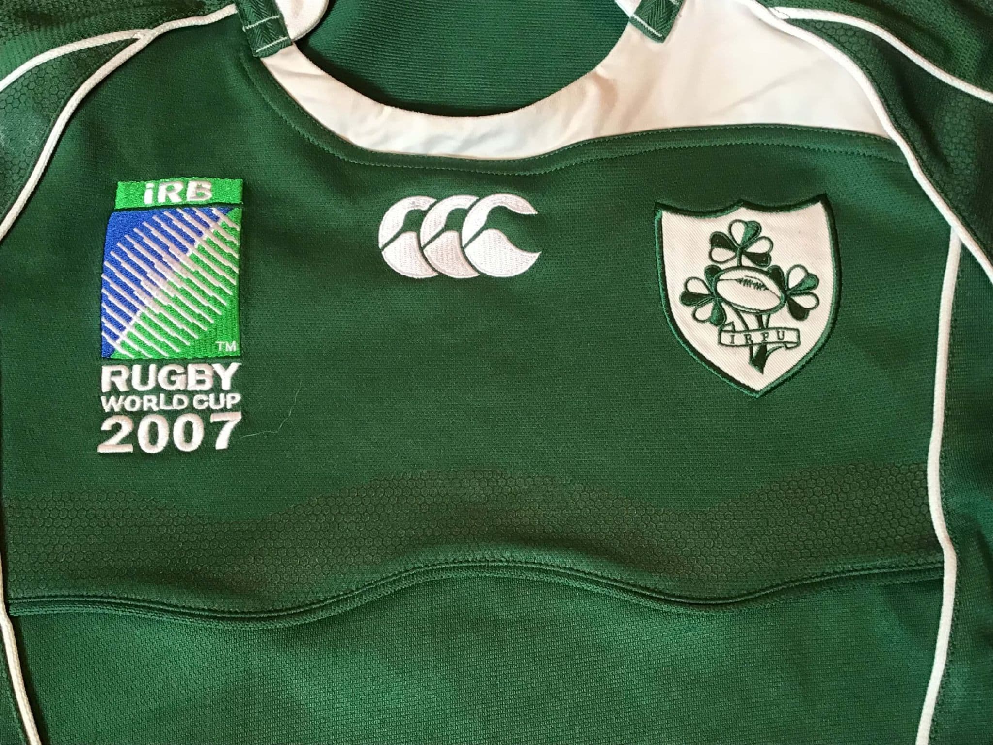 Maillot De Rugby Irlande World Cup 2007, Canterbury, Taille XL, + 1 Maillot Mystère Gratuit