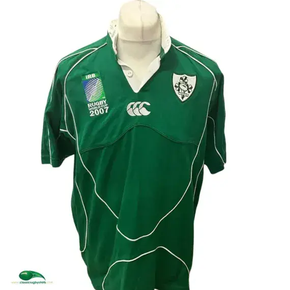 2007 Ireland World Cup Rugby Shirt - Vintage old Jerseys
