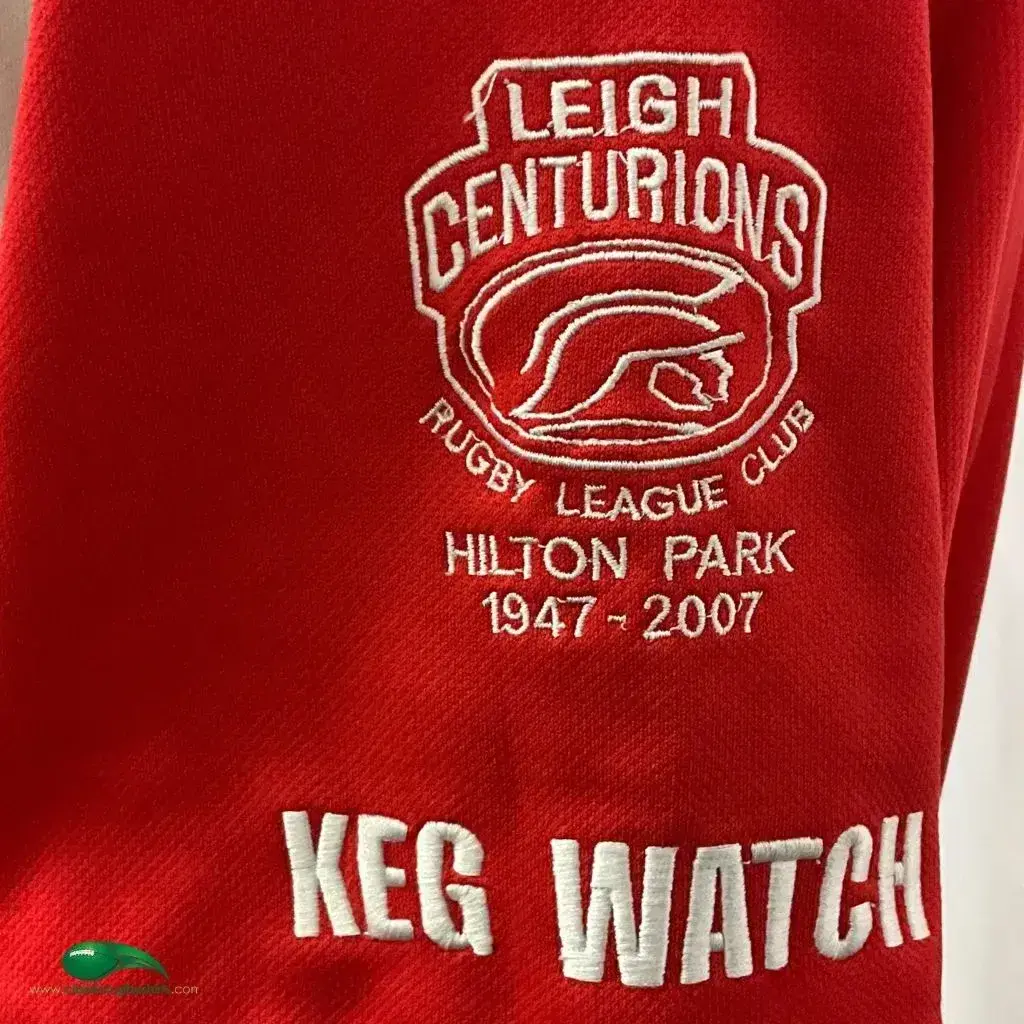 Maillot Rugby Leigh Centurions 1997 England Kukri Worthington