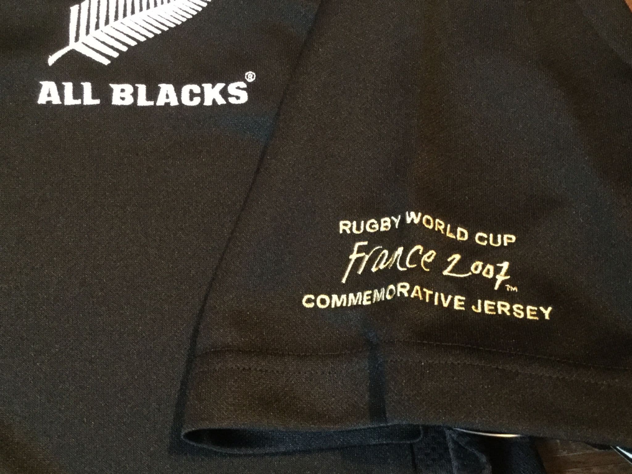 Maillot All Blacks Coupe Du Monde 2007 - Taille XL, Neuf Avec étiquette Adidas