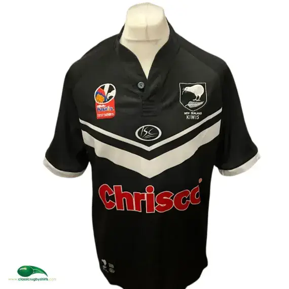 2007 New Zealand Kiwis Rugby Shirt | Old Official ISC Jersey - Vintage Classic Rugby Shirts