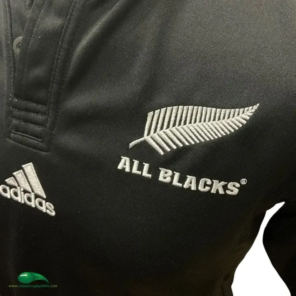 2007 All Blacks RWC Rugby Shirt | Old Official Adidas Jersey