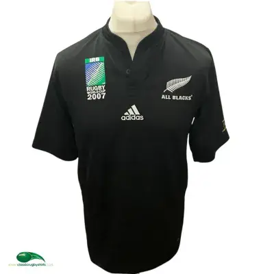 2007 New Zealand World Cup Rugby Shirt Small