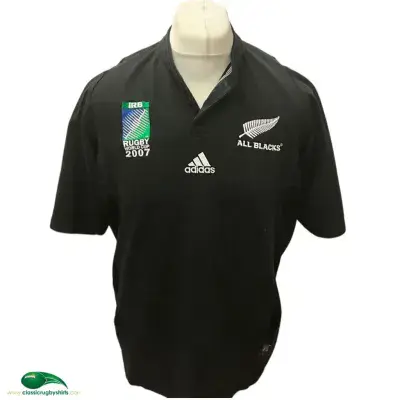 2007 New Zealand World Cup Shirt Large