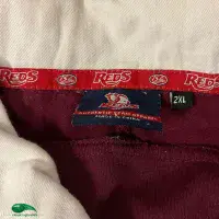 2007 Queensland Reds 125 Years Rugby Shirt | Old Official ISC Jersey