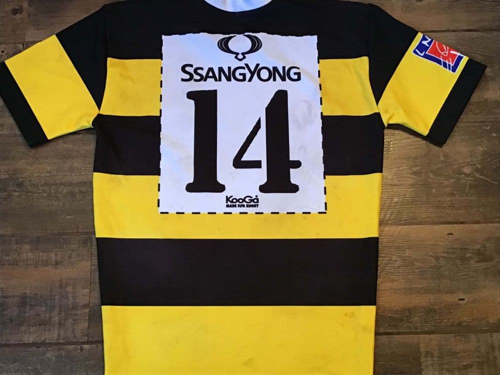 Maillot Rugby Vintage SCA Albi – Porté N°22, Taille XL