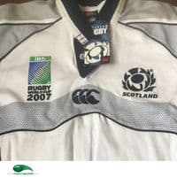 World Cup Rugby Shirts | 2007 Scotland RWC Vintage Old Retro Jerseys