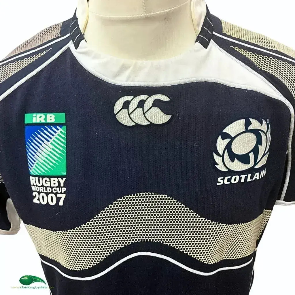 2007 Scotland RWC Rugby shirt | Classic Rugby Shirts