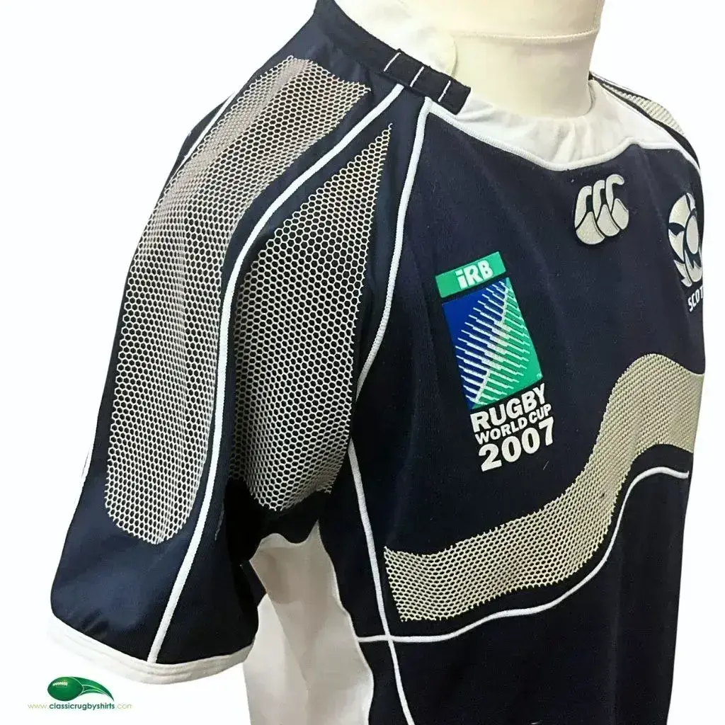 2007 Scotland RWC Rugby shirt | Classic Rugby Shirts