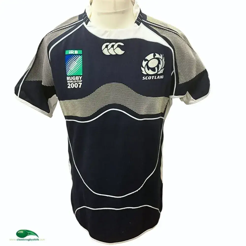 ウェア Scotland 2007-08 VTG Rugby Shirt XL 2007 Scotland RWC Rugby shirt | Classic Rugby Shirts