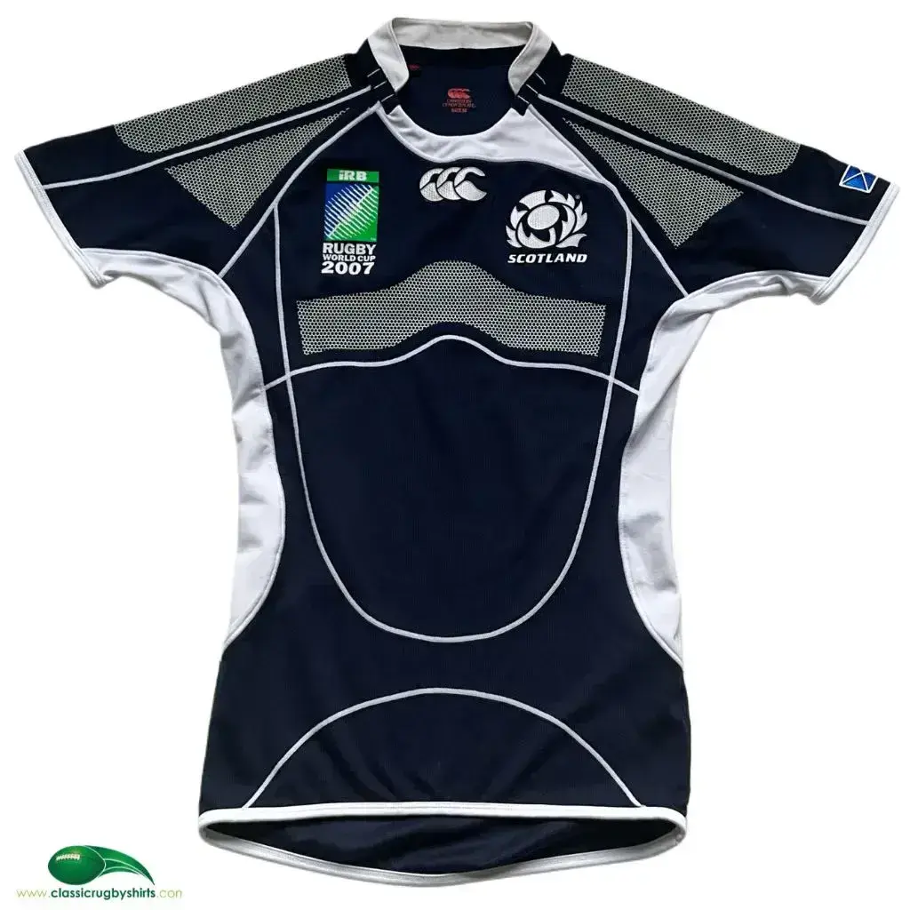 2007 Scotland World Cup Vintage Rugby Shirts Old Jerseys