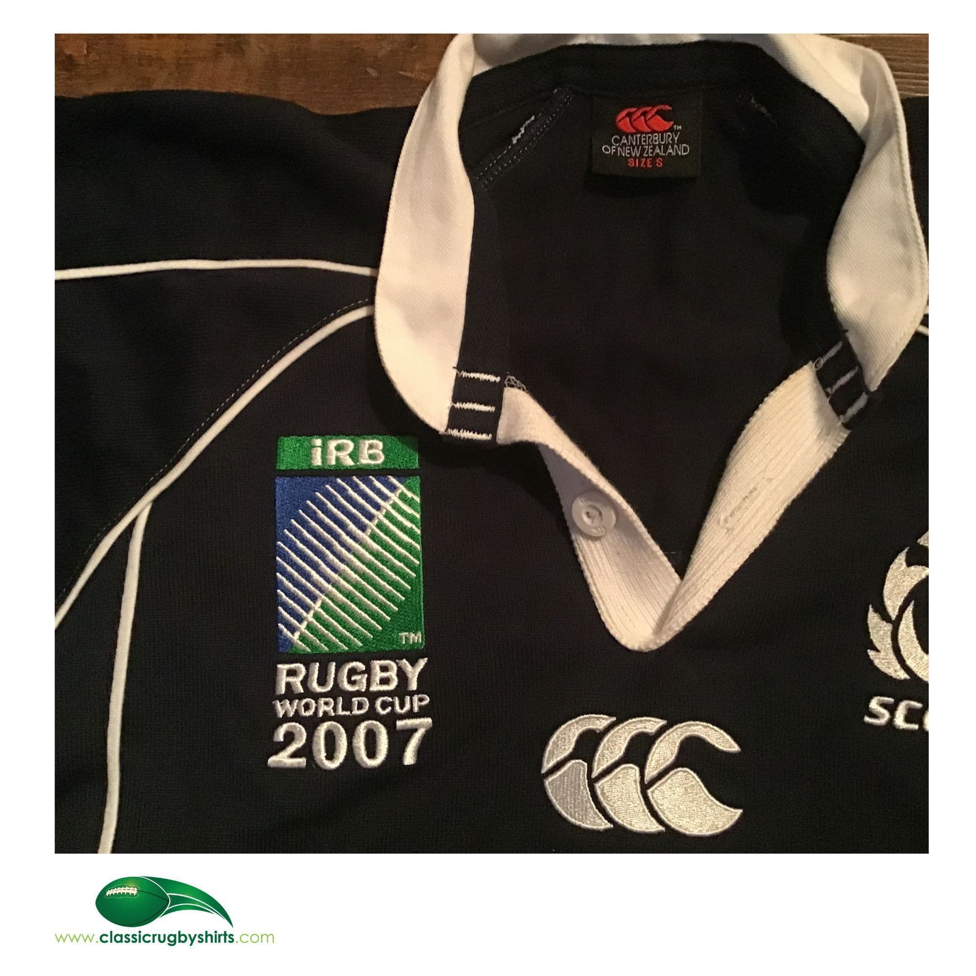 Classic Rugby Shirts | 2007 Scotland RWC Vintage Old Retro Jersey
