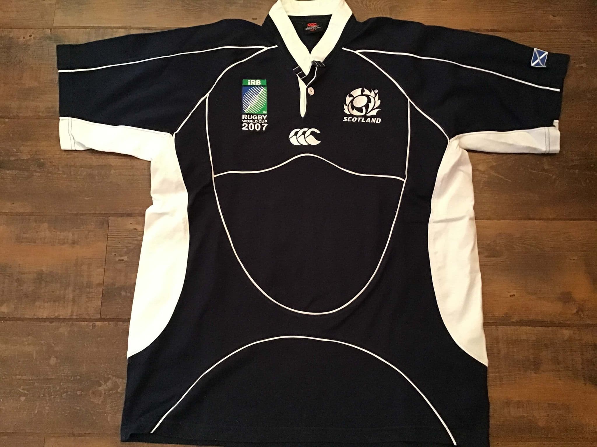 Classic Rugby Shirts | 2007 Scotland Vintage Old Union RWC Jerseys