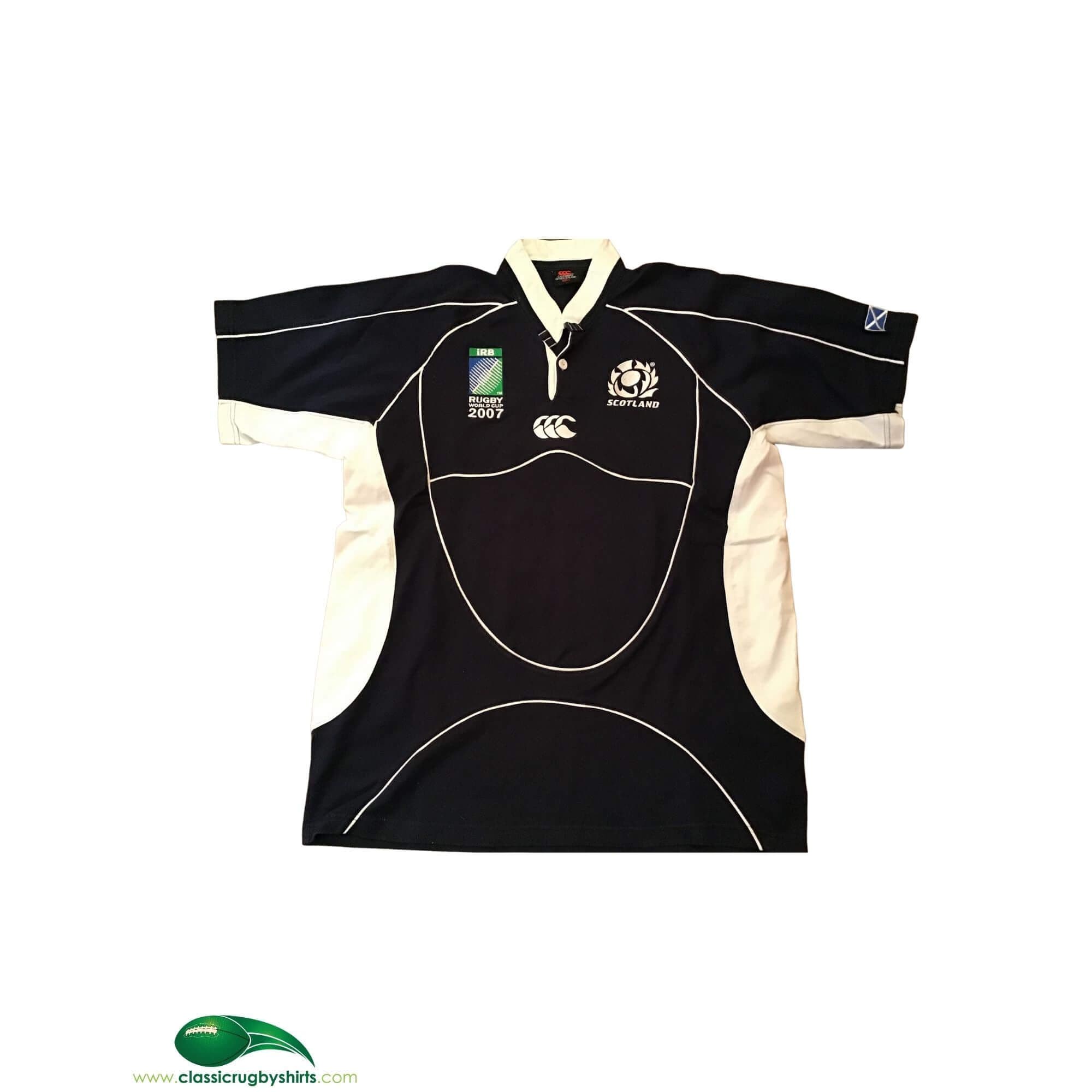 Classic Rugby Shirts | 2007 Scotland Vintage Old Union RWC Jerseys