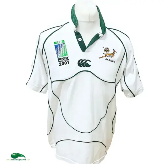 2007 Springboks Rugby Shirt | Official Canterbury Jersey