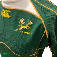 2007 Springboks RWC Rugby Shirt | Old Official Canterbury Jersey