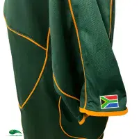 2007 Springboks RWC Rugby Shirt | Old Official Canterbury Jersey - Vintage Classic Rugby Shirts