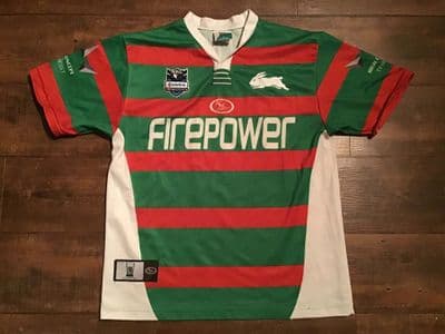 2007 South Sydney Rabbitohs Rugby League Shirt Large