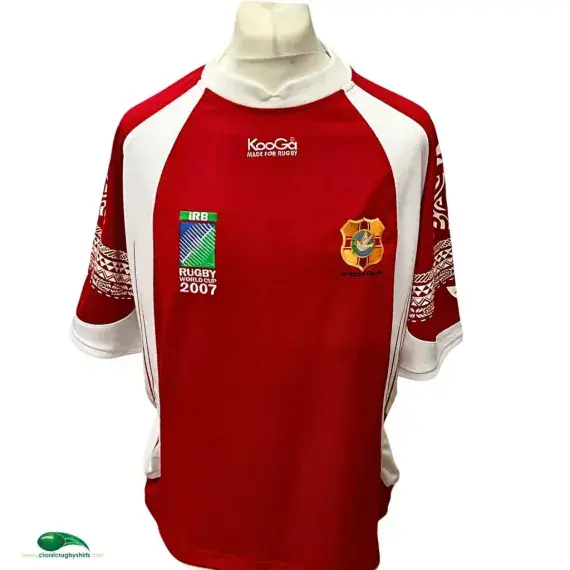 2007 Tonga RWC Rugby Shirt | Old Official Kooga Jersey