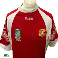 2007 Tonga Rugby Shirt | Old Official Kooga Jersey